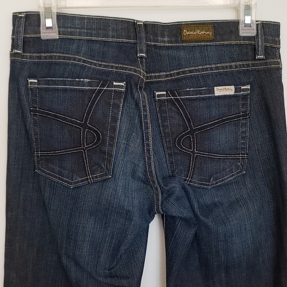 David Kahn Vintage Look Cropped Jeans - Picture 4 of 8